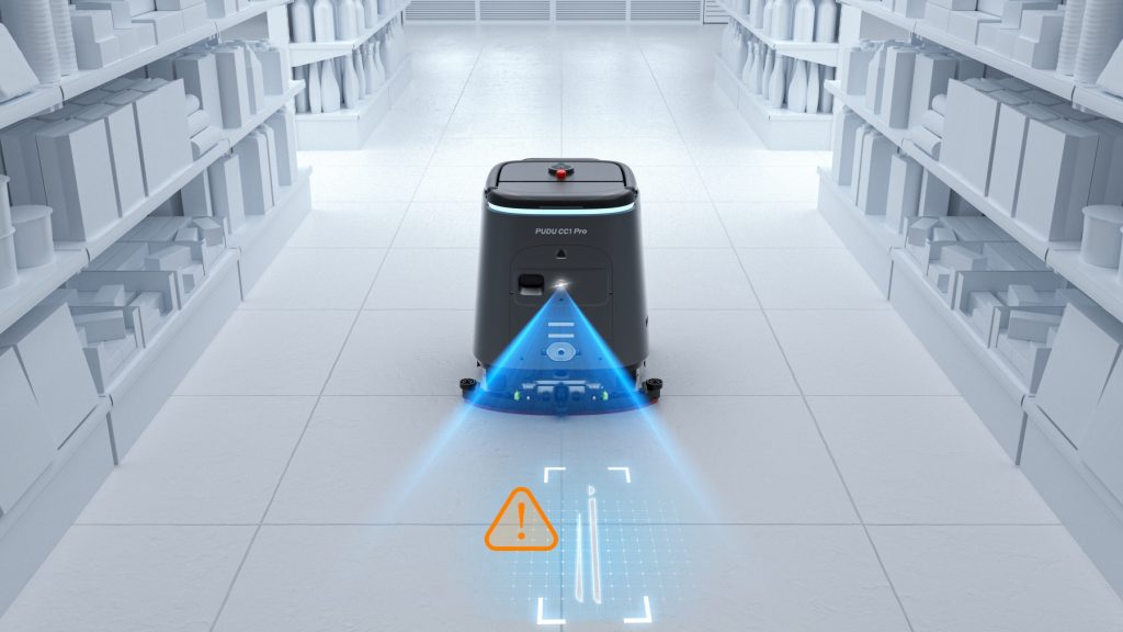 Robot de nettoyage autonome PUDU CC1 Pro