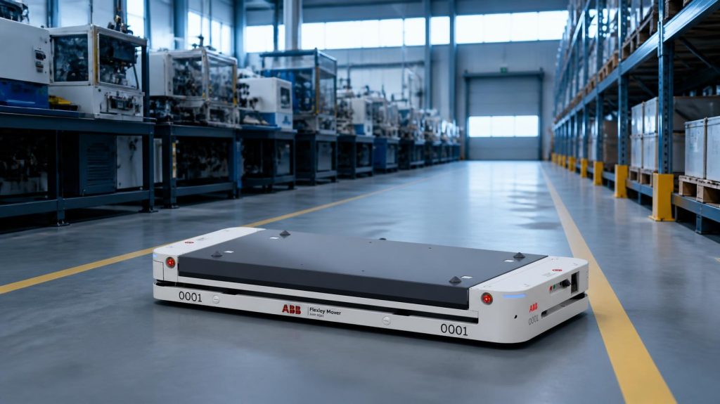 intégration de robots mobile AMR ABB par TECH3D