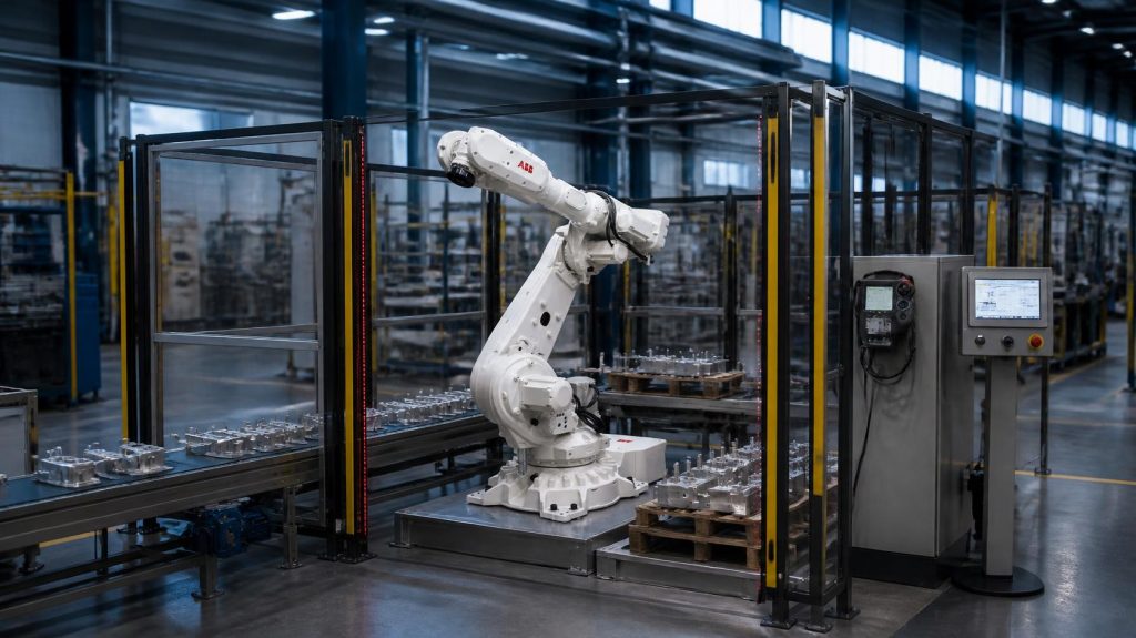 Bras robotisé pour l'industrie intégré par TECH3D